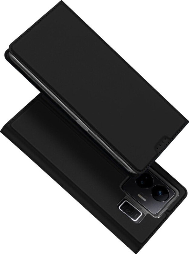 Skin Pro Vesker For Realme Gt Neo 5 / Realme Gt3 Deksel Med Flip Card Longbok Stativ Sortering