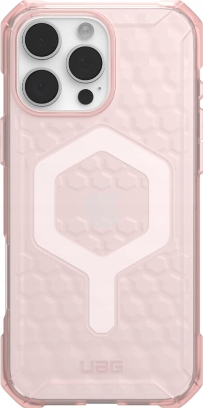 Uag Uag Essential Armor Magsafe - Beskyttelsesdeksel For Iphone 16 Pro Max Kompatibel Med Magsafe (Rosa)