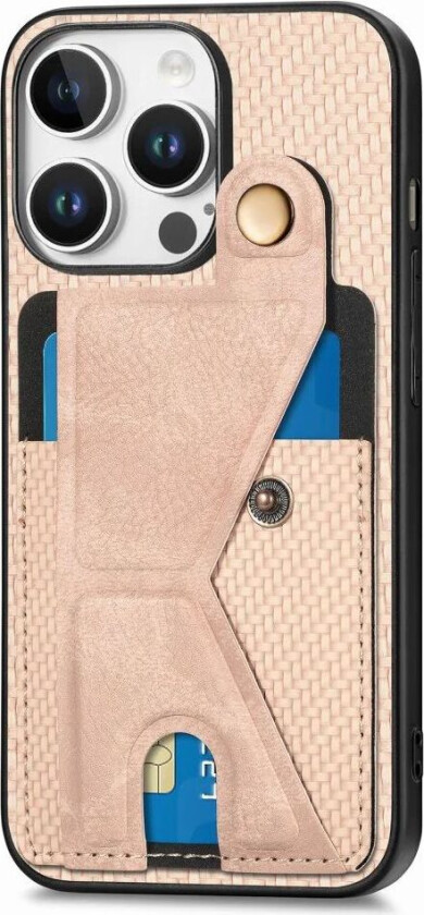 iPhone 16 Pro Max K-Formet Hybriddeksel - Rose Gold