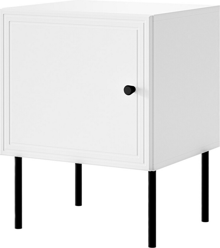 Laholm Nattbord 45 cm - Hvit