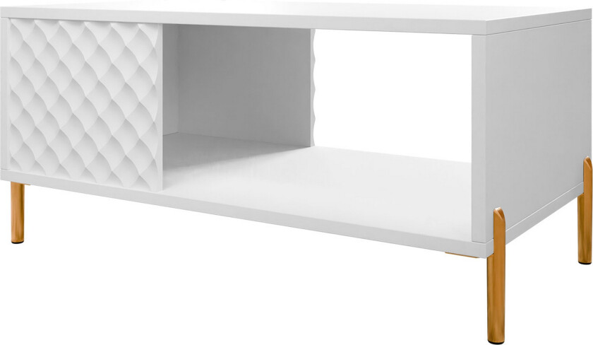 Holmes Sofabord 92 cm - Hvit