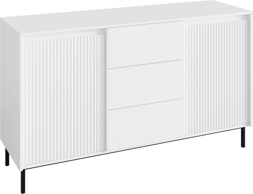 Bjurholm Kommode 153 cm - Hvit