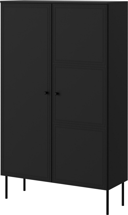 Laholm Kommode 100 cm - Svart