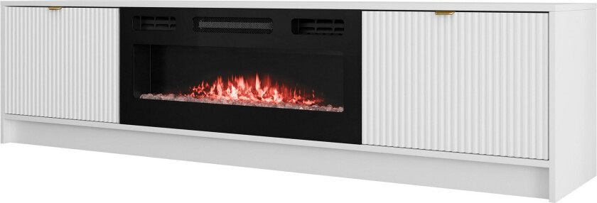 Gudelia TV-benk 182 cm - Hvit