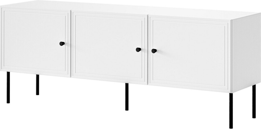 Laholm TV-benk 151 cm - Hvit