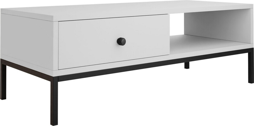 Mariestad Sofabord 90 cm - Hvit