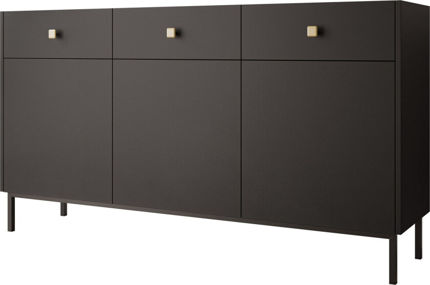 Hermann Kommode 155 cm - Svart