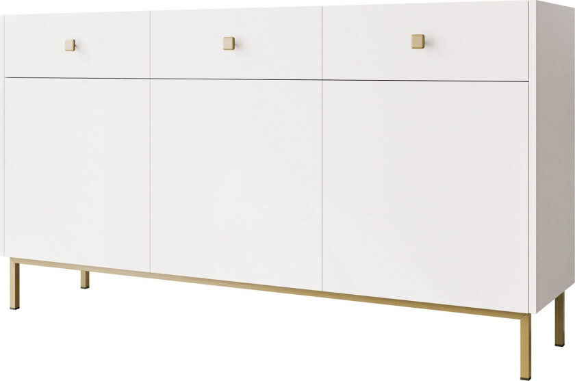 Hermann Kommode 155 cm - Hvit