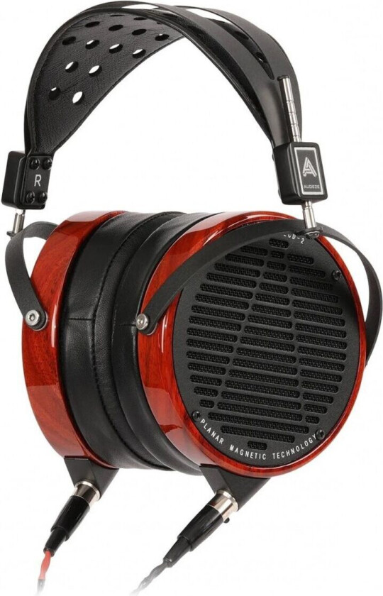 LCD-2 Padauk Wood Rings with Leather Pads