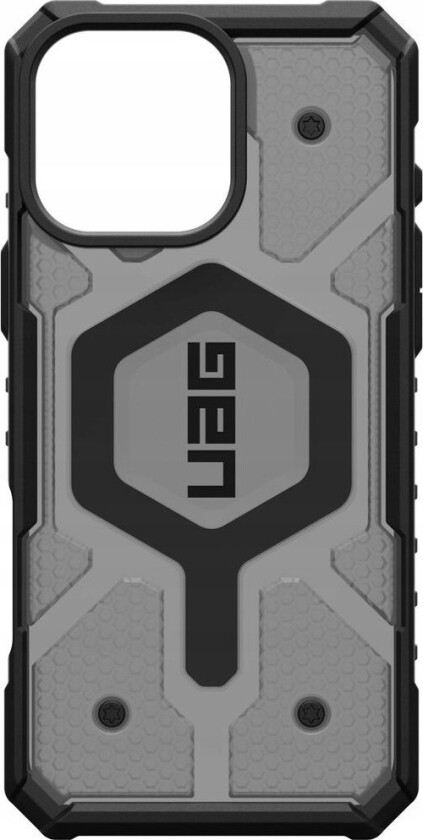 Uag Uag Pathfinder Clear Magsafe - Beskyttelsesdeksel For Iphone 16 Pro Max Kompatibel Med Magsafe (Aske)