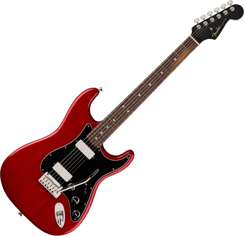 American Professional II Mahogany Collection Stratocaster HH RW Crimson Transparent