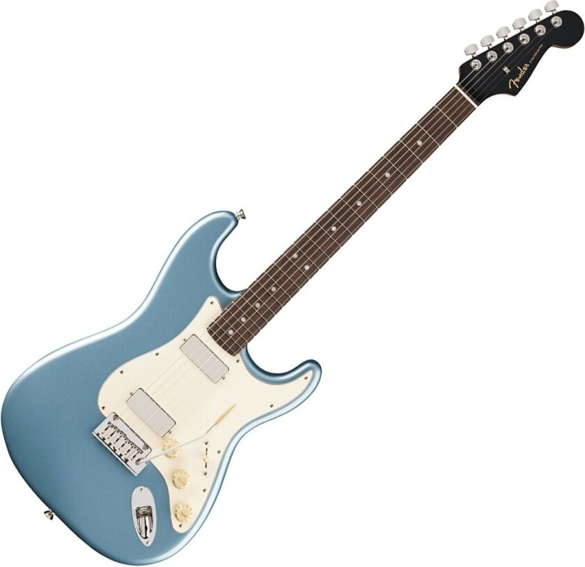 American Professional II Mahogany Collection Stratocaster HH RW Ice Blue Metallic