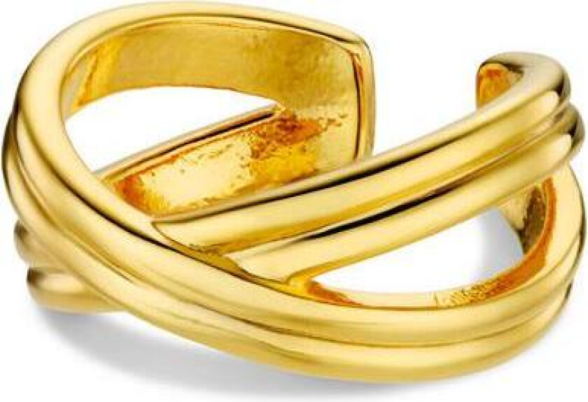 Jewellery Linear Cross Ear Cuff