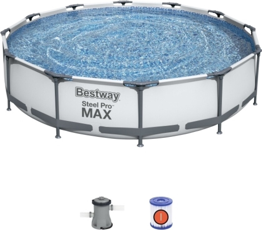 Steel Pro 56416, 6473 L, Innrammet Basseng, Blå, 25,2 Kg