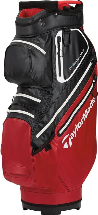 Taylormade Storm-Dry Trallebag Rød/sort