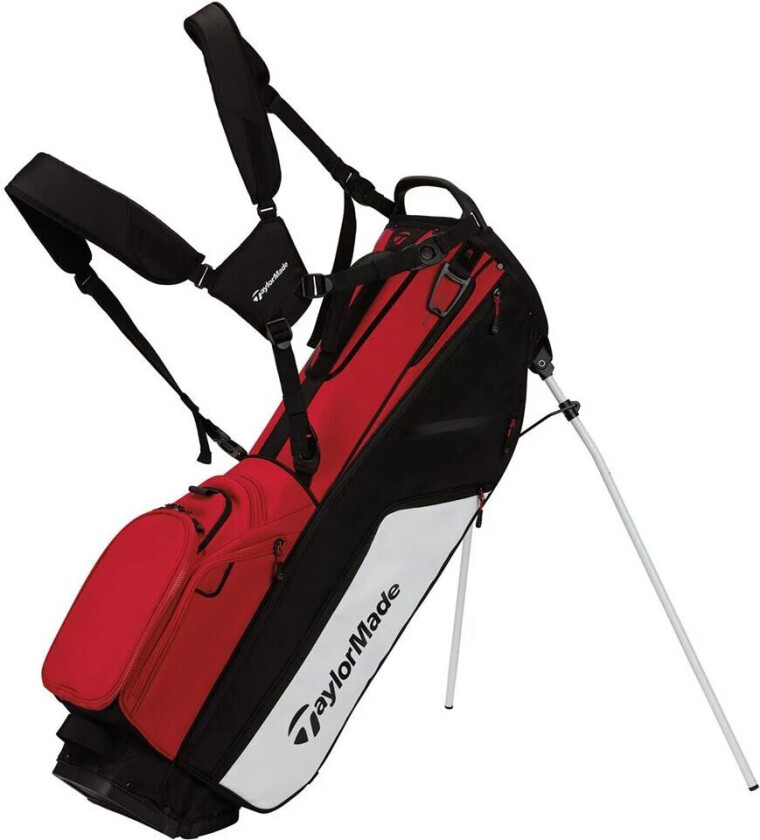 Taylormade Flextech Crossover Bærebag Sort/rød/hvit