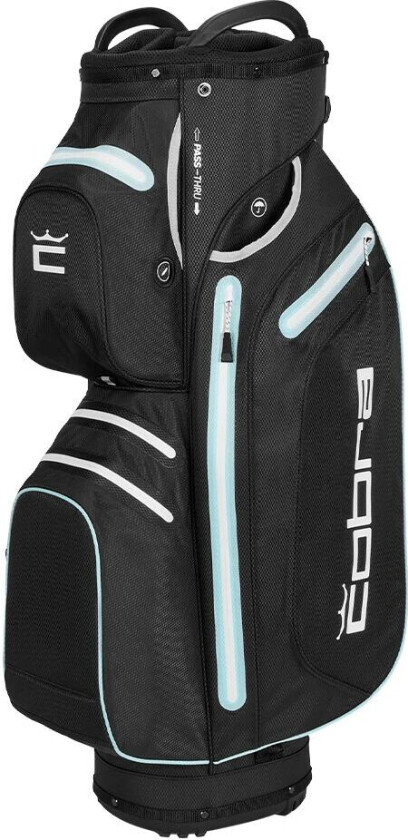 Ultradry Pro Trallebag Sort/cool Blue