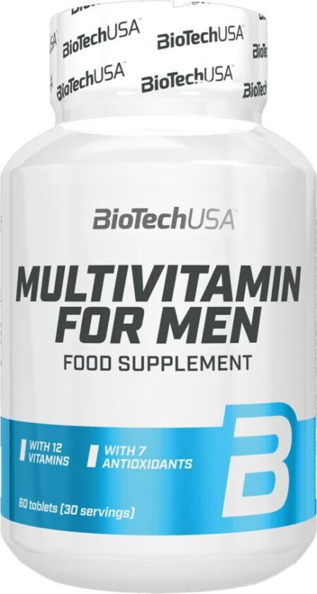 MultiVitamin for Men, kosttilskudd STD