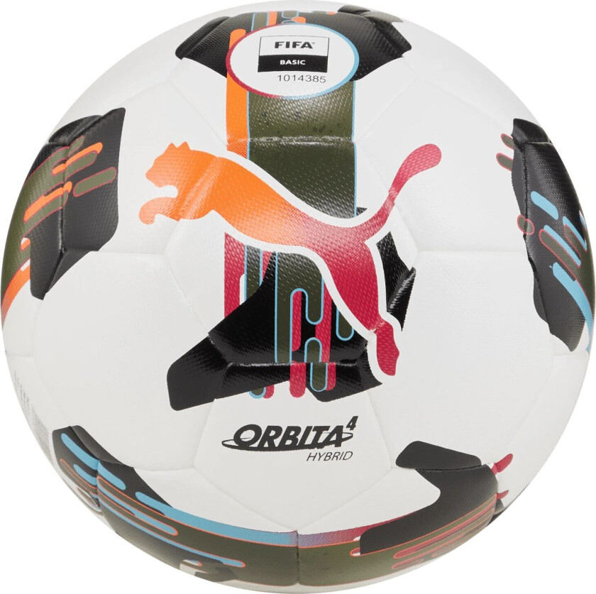Orbita 4 HYB (FIFA Basic), fotball PUMA White-multicolo