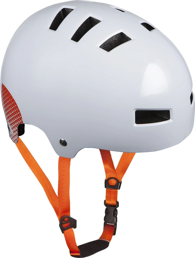 360 BMX helmet 24, sykkelhjelm, skatehjelm WHITE