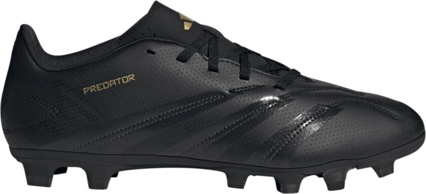adidas Predator Club FxG Q3 24, fotballsko gress, kunstgress og grus, unisex Black/Carbon/Gold