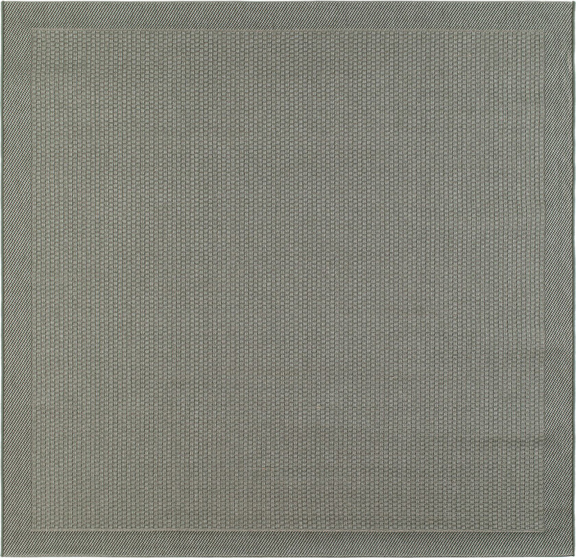 Miami Flatvevd Matte Firkantet 240x240 cm - Grønn