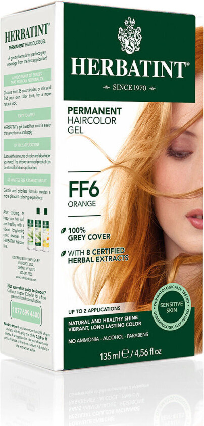 FF6 Hårfarge Oransje - 150 ml