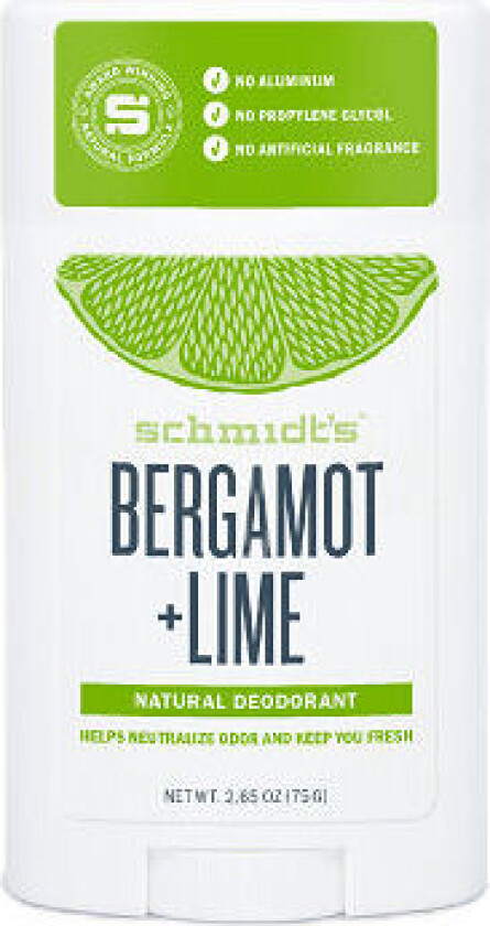 Deodorant Stick Bergamot & lime - 75 g