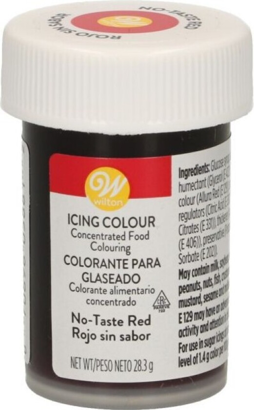 pastafarge Rød No taste, 28g