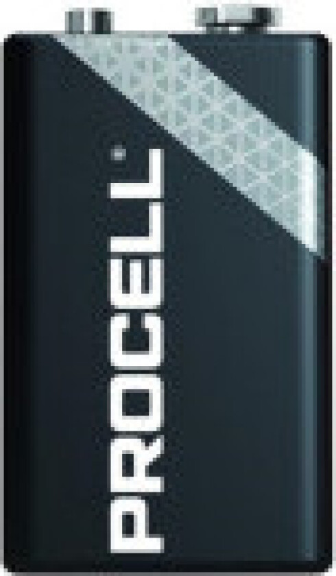 Duracell - Procell Alkaline Batteri 9 V E-Block 6Lr61 - 10 Stk