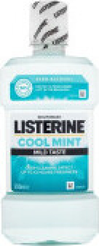 - Cool Mint Mild Taste Mouthwash - Unisex, 500 ml