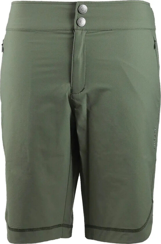 Women's Edvina Shorts M, Dark Green