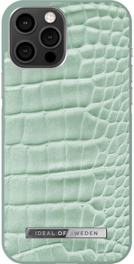 Ideal Of Sweden Iphone 12 Pro Max Atelier Case Mint Croco
