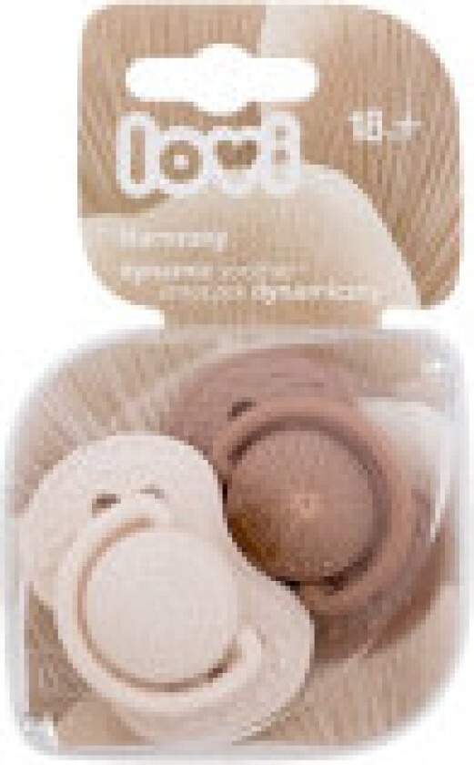 Lovi - Harmony Dynamic Soother Girl 18m+ - For Kids, 2 pc