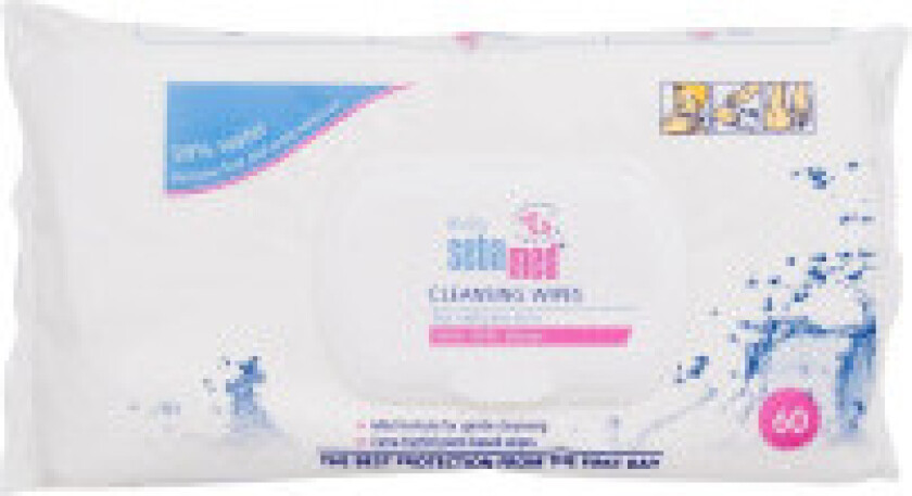 Sebamed - Baby Cleansing Wipes With 99% Water - For Kids, 60 pc