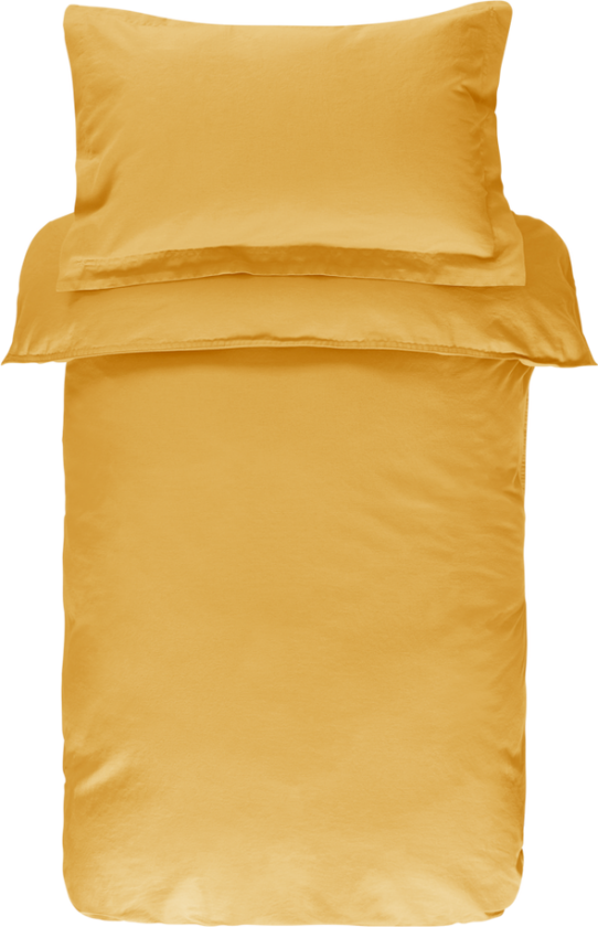 MINI sengesett sprinkelseng - økologisk Solsikkegul