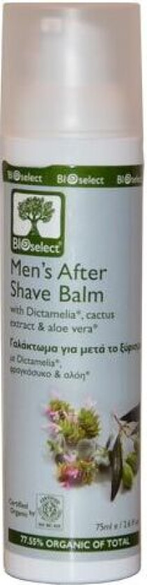 Bioselect Men s After Shave Balm - 75 ml