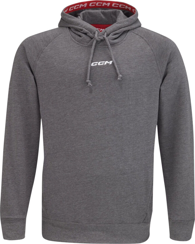 Team Fleece Pullover Hoodie Junior, hettegenser junior Grey