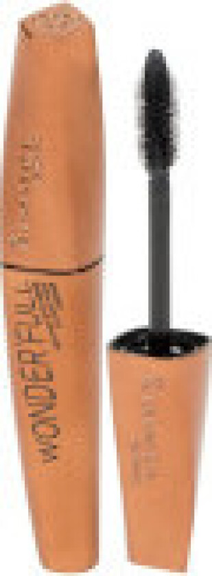 - Wonder Full Argan Oil Mascara 001 Black - For Women, 11 ml