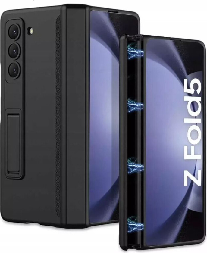 Tech-Protect Samsung Galaxy Z Fold5 (5G) Tech-Protect Icon Magnetisk plastdeksel med Avtakbar Front - Svart