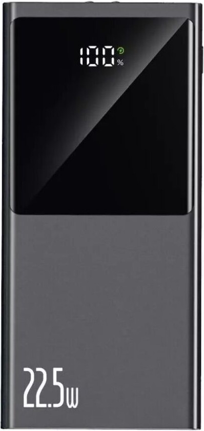 Tech-Protect PB13 20 000 mAh Powerbank 22,5W med 2 x USB-A / 1 x USB-C - Grå