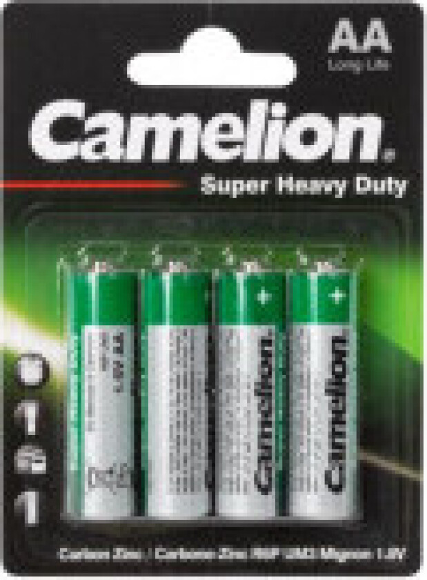 Sinkkarbon Aa / Lr6 1,5V-960Mah