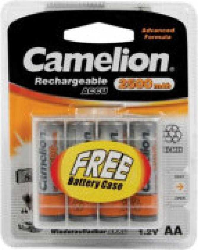 Nimh Aa batteri 1,2V-2500Mah