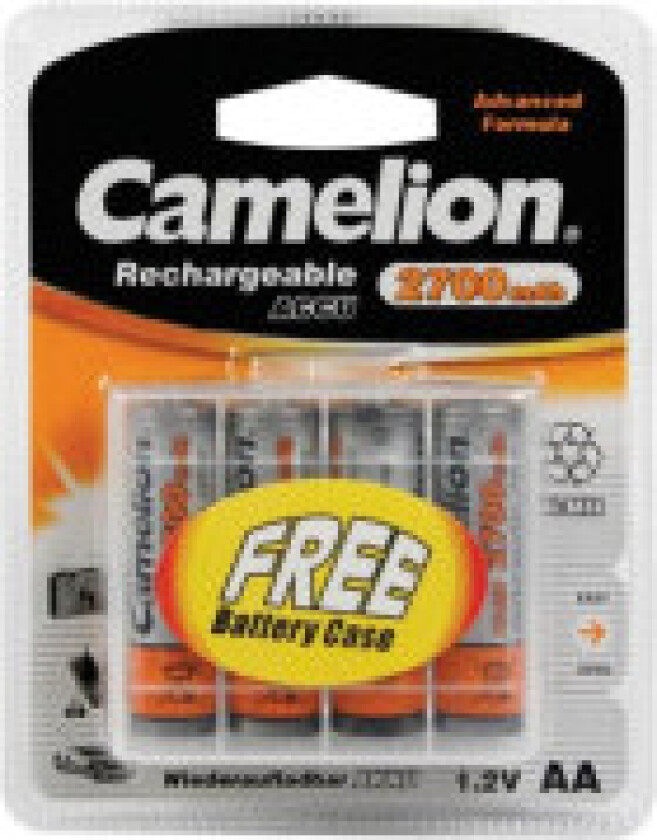 Nimh Aa batteri 1,2V-2700Mah