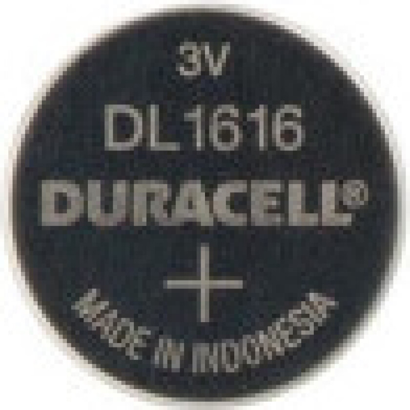 Duracell - Lithium Button Cell Mns 3 V Dl1616 - 1 Stk