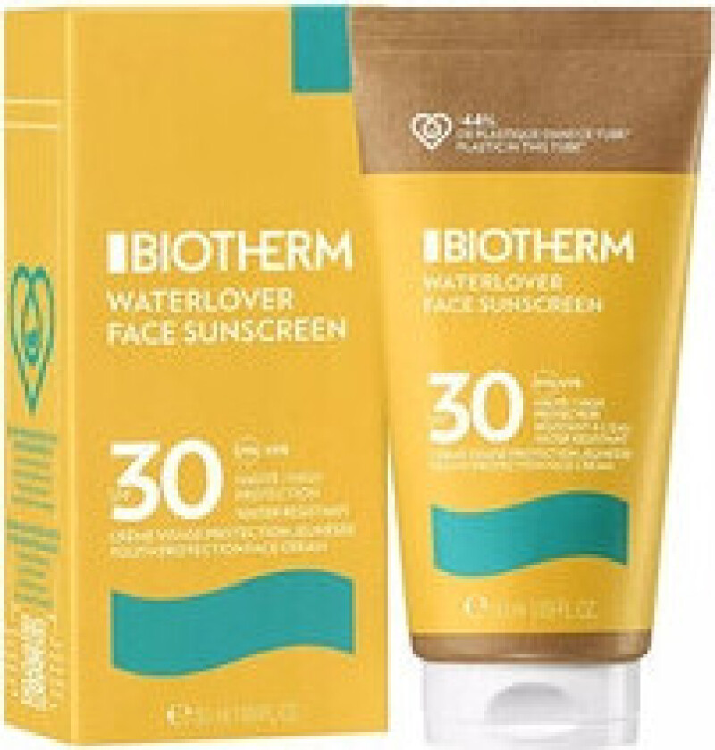 BIOTHERM - Waterlover Face Sunscreen SPF 30 - Pleťový krém na opalování 50ml