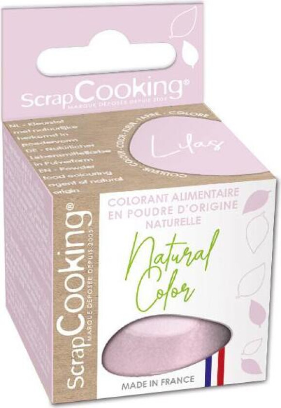 Naturlig Pulverfarge Lilas 10g