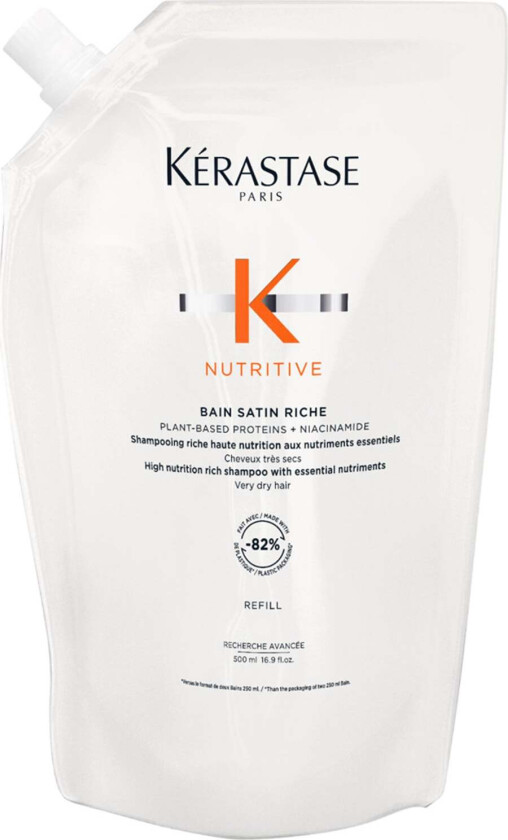 Nutritive Bain Riche Shampoo Refill - 500 ml Refill