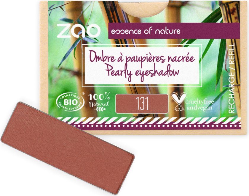 Refill Rectangle Eye Shadow- (131) Sienna Earth