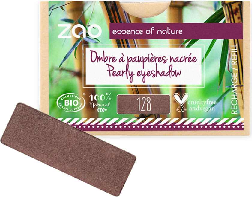 Refill Rectangle Eye Shadow- (128) Tiramisu